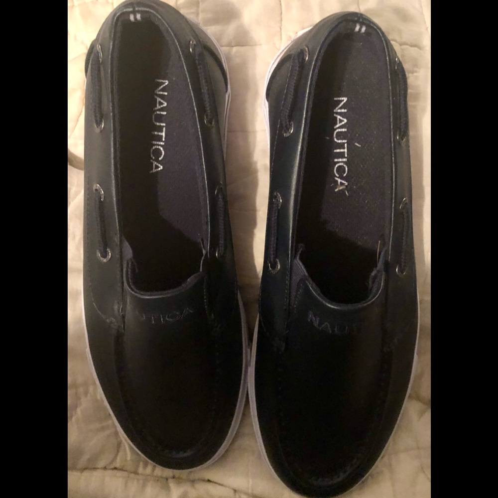 Nautica Navy Boat Deck Shoes